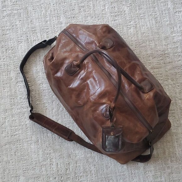 Moore and Giles | Leather Benedict Weekend Bag - Picture 4 of 13